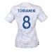 Frankrike Aurelien Tchouameni #8 Borta matchtröja Dam VM 2022 Kortärmad Billigt